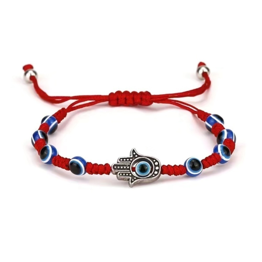 Hamsa Evil Eye Boho Anklet 🧿
